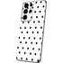 White and Black Polka Dots Galaxy S21 Ultra 5G Skin
